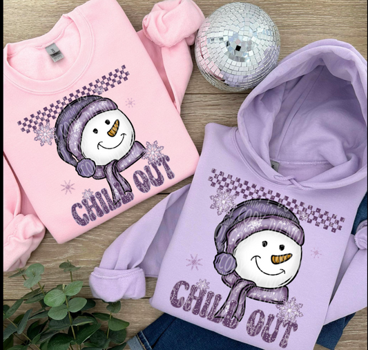 Chill out snowman